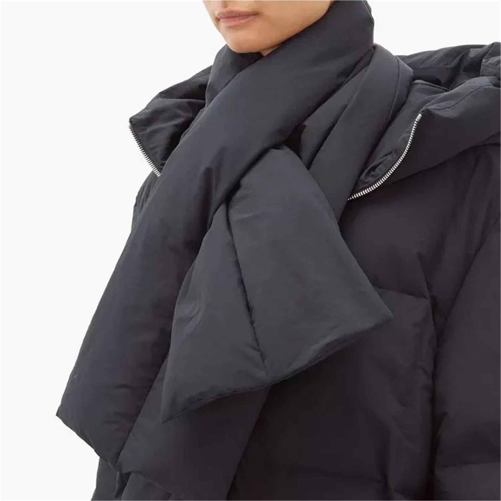 Sciarpa in cotone ispessito da 2 pezzi della stagione autunno inverno nuovo stile scaldacollo casual in tinta unita for uomo Per Campeggio,Escursionismo