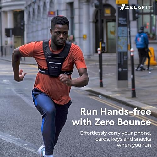 Miniatura 5 de Chaleco de correr para mujeres y hombres, soporte para teléfono de correr, perfecto para equipo de correr, accesorios de correr, artículos