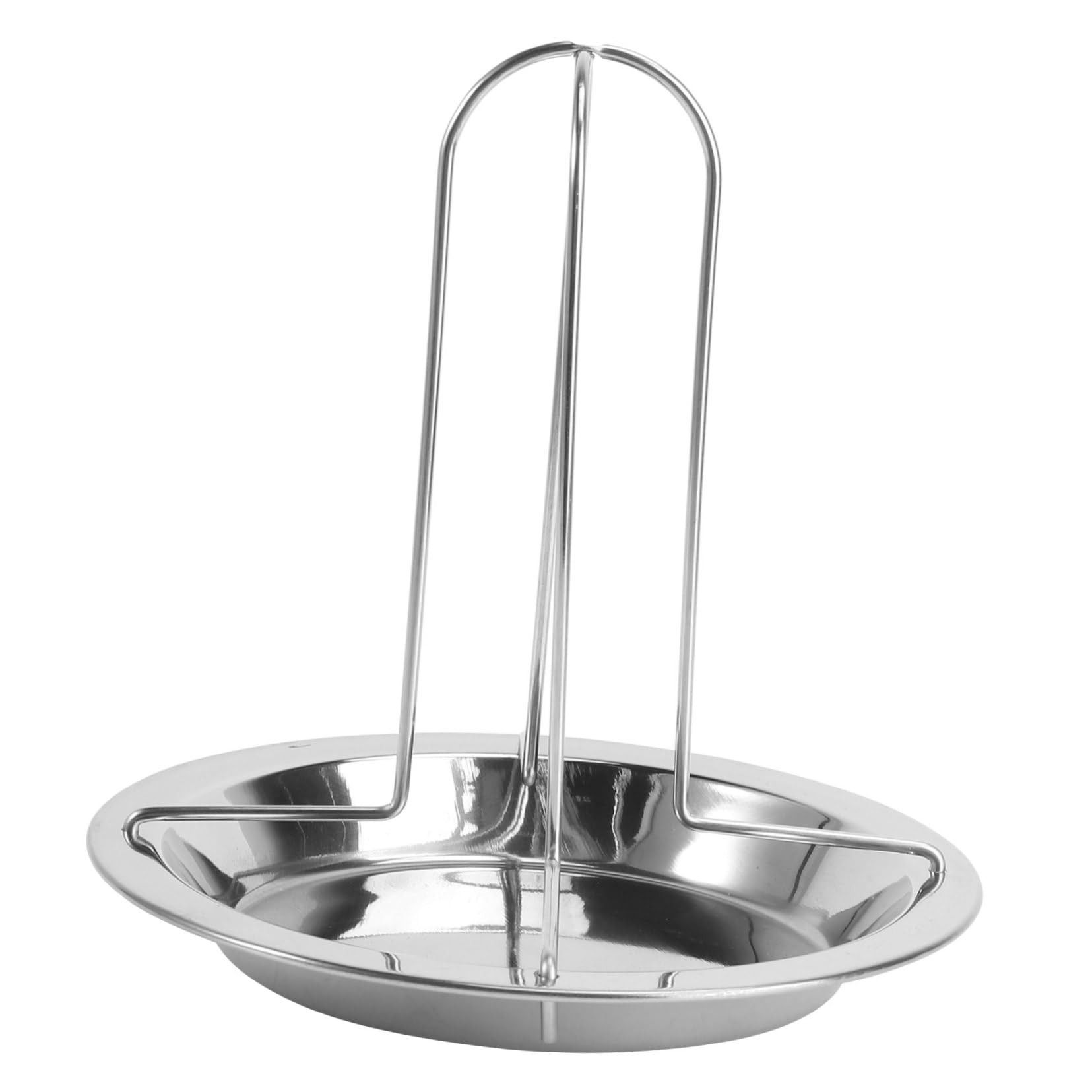 Mipcase 1Pcs Outdoor Barbecue Chicken Rack Durable Carbon Steel Roasting Rack for Camping Easy to Assemble Chicken Grilling Tool for Picnics and Outdoor Cooking