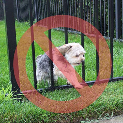 Dog Proofer Wide Gap Fence in Use
