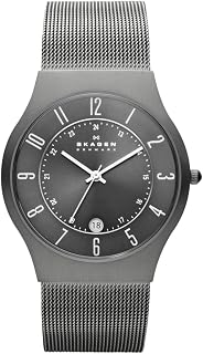 Men's Sundby Quartz Analog Stainless Steel and Mesh Watch