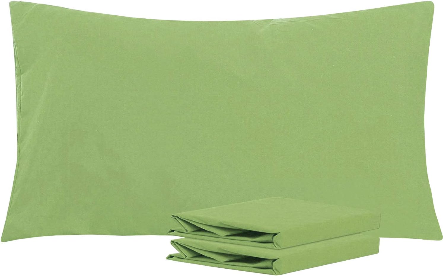 NTBAY King Pillowcases Set of 2, 100 Brushed Microfiber
