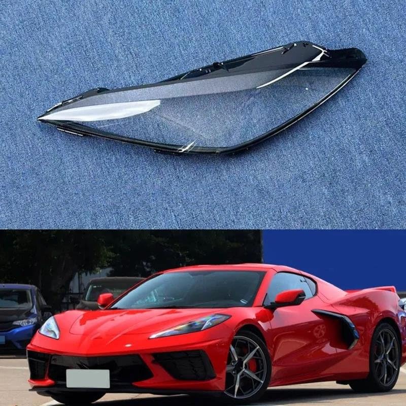 Lentilles pour phares jaunis Corvette C8 solution coque gauche - 3
