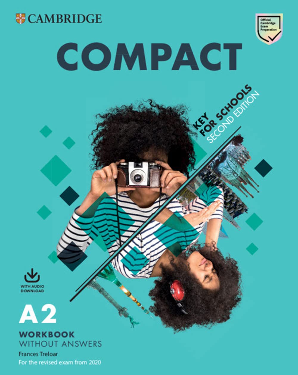 Cambridge COMPACT KEY FOR SCHOOLS 2nd Edit A2 STUDENT PACK: Book +Workbook @NEW@