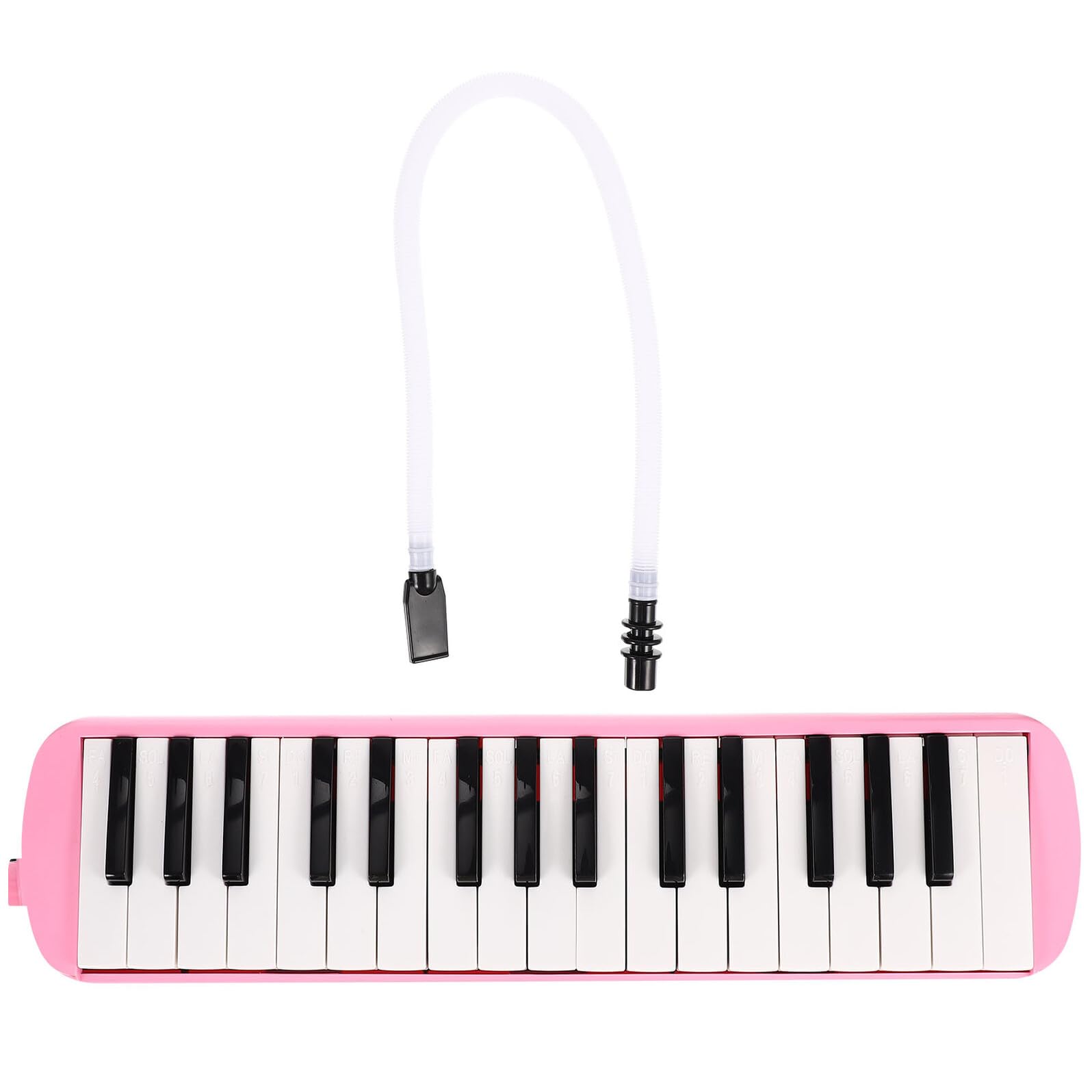 Beaupretty Melodica Tasti per Adulti Strumento Musicale Fiato Facile da Imparare Materiale Resistente e Sicuro per Principianti e Sviluppo Talenti Musicali