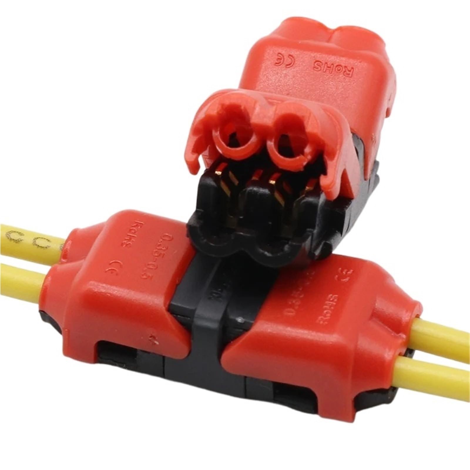 Connecteur rapide ruban LED pour réparer un câble sans soudure ni vis