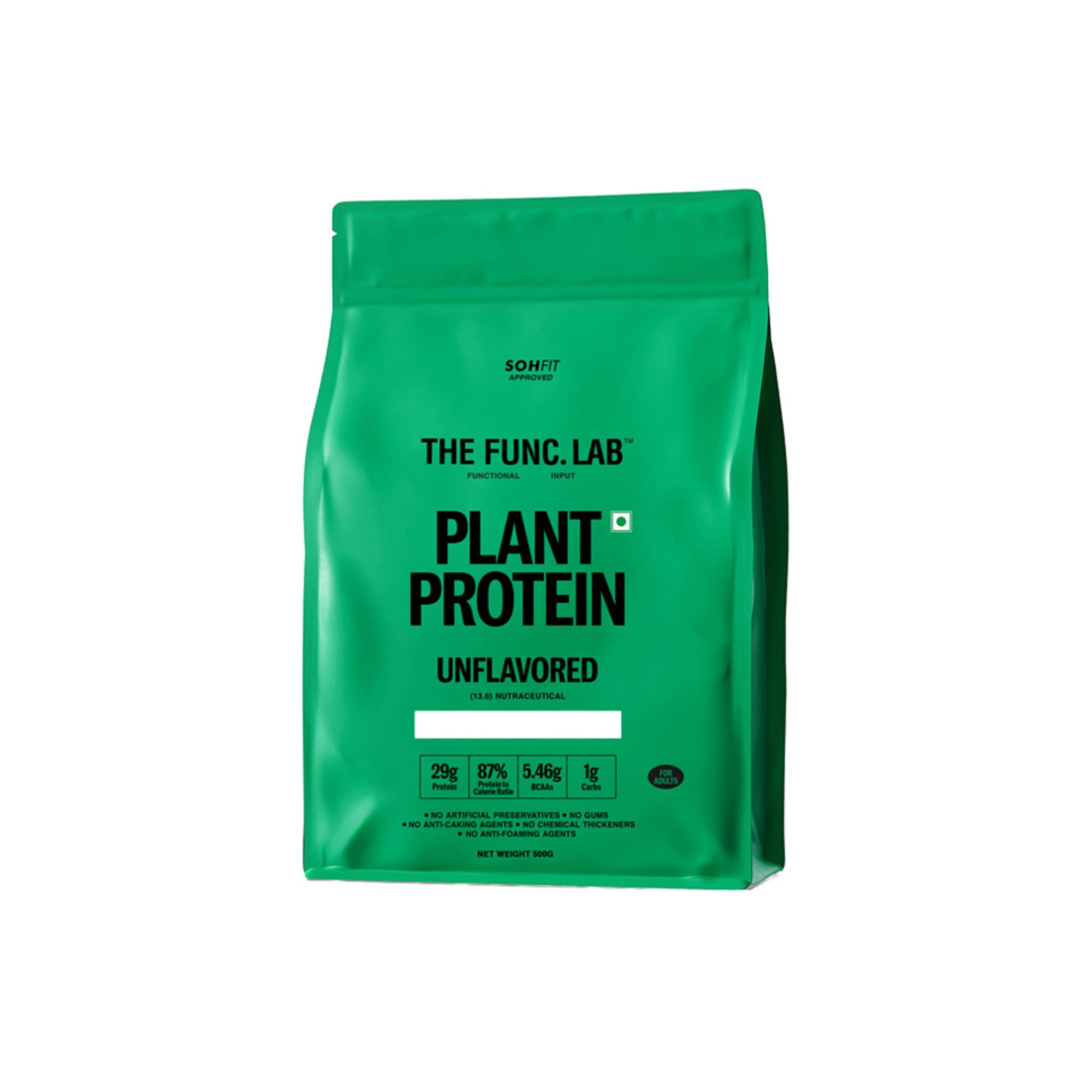 The Func. Lab Plant Protein for Men and Women – Coffee | 2 kg | 27g Protein per Scoop | Pea and Rice Blend | Vegan, Sugar‑Free | Gut Friendly, Vegetarian — Amazon image 18