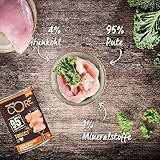 Wellness CORE 95% 6 x 400g, Truthahn & Grünkohl – Hundefutter Nass, stückige Pastete für ausgewachsene Hunde, getreidefrei, natürlich, hypoallergen, proteinreich, hoher Fleischanteil