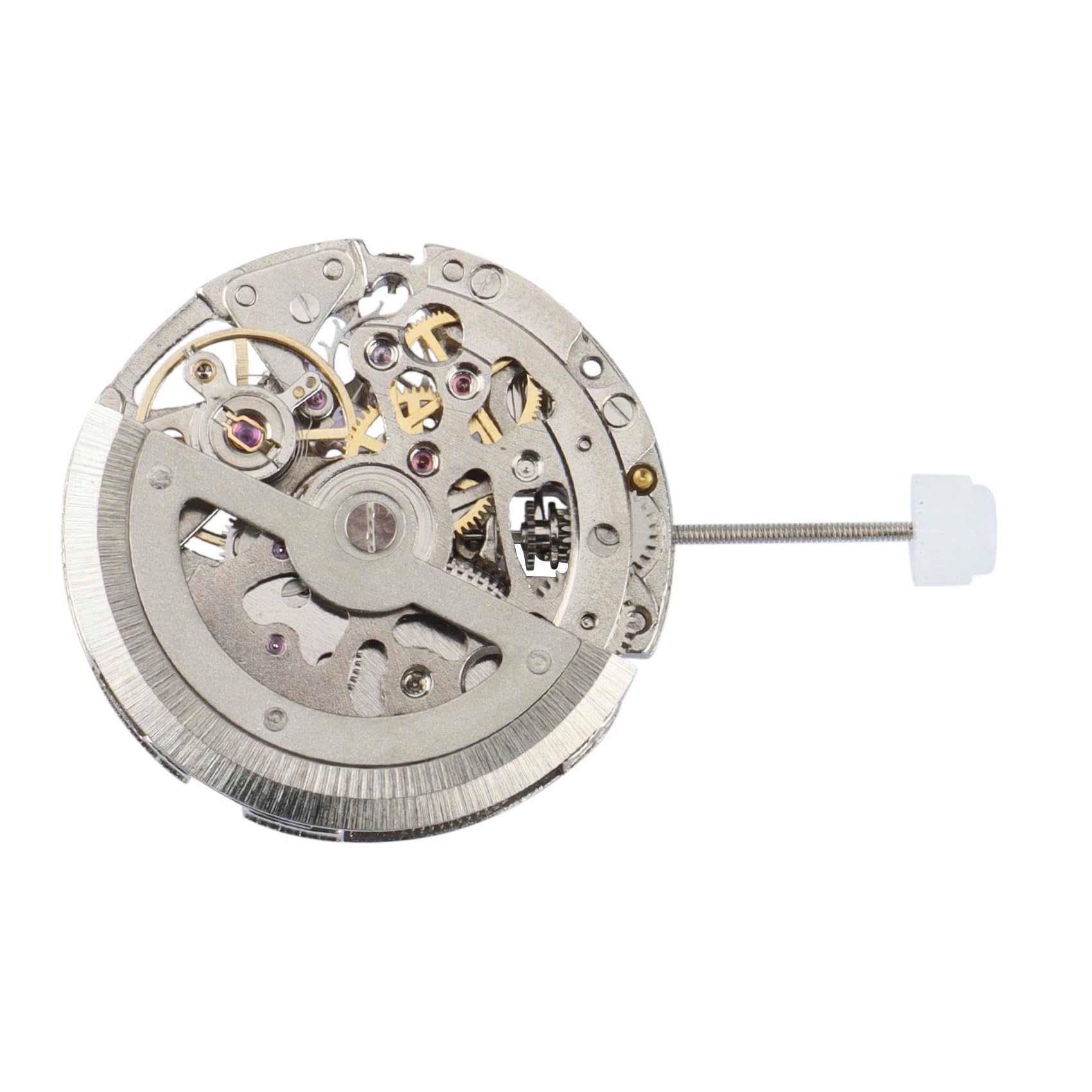 2 . 25,6 mm 3-ręczny szkielet samonakręcający się automatyczny mechaniczny mechanizm zegarka do Miyota 8N24 akcesoria do zegarków