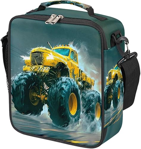 Miniatura 31 de Lonchera con diseño de unicornio y galaxia arcoíris para niños y niñas, bolsa de almuerzo aislada con correa ajustable para el hombro, reutilizable,