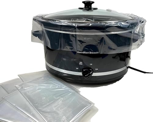 Miniatura 7 de Regency Wraps Revestimientos antiadherentes de ahorro de olla de cocción lenta para una fácil limpieza, almacenamiento y recalentamiento de