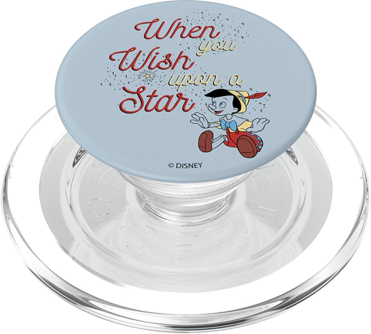 Disney Pinocchio When You Wish Upon A Star Vintage PopSockets MagSafe PopGrip for iPhone