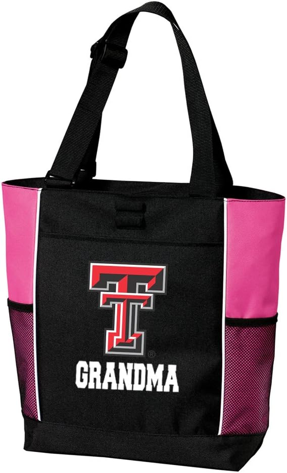Broad Bay Texas Tech Grandma Tote Bag Ladies Proud Texas Tech Grandmother Totes