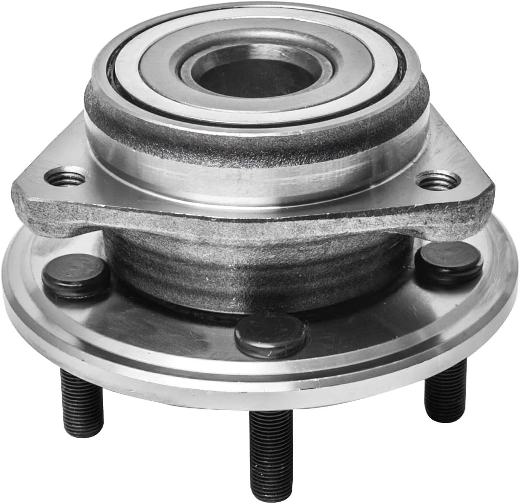 Front Wheel Hub and Bearing Assembly Left or Right Compatible With Jeep Cherokee Wrangler TJ AUQDD 513158 [ 5 Lug ]
