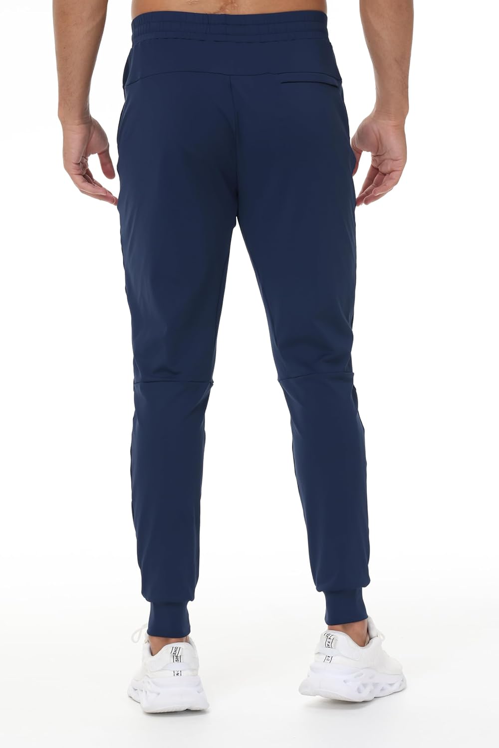 Blaosn Athletic Joggers for Men with Pockets Gym Workout Jogging Sweatpants Stretch Casual Travel Tapered Track Pants - Image 2