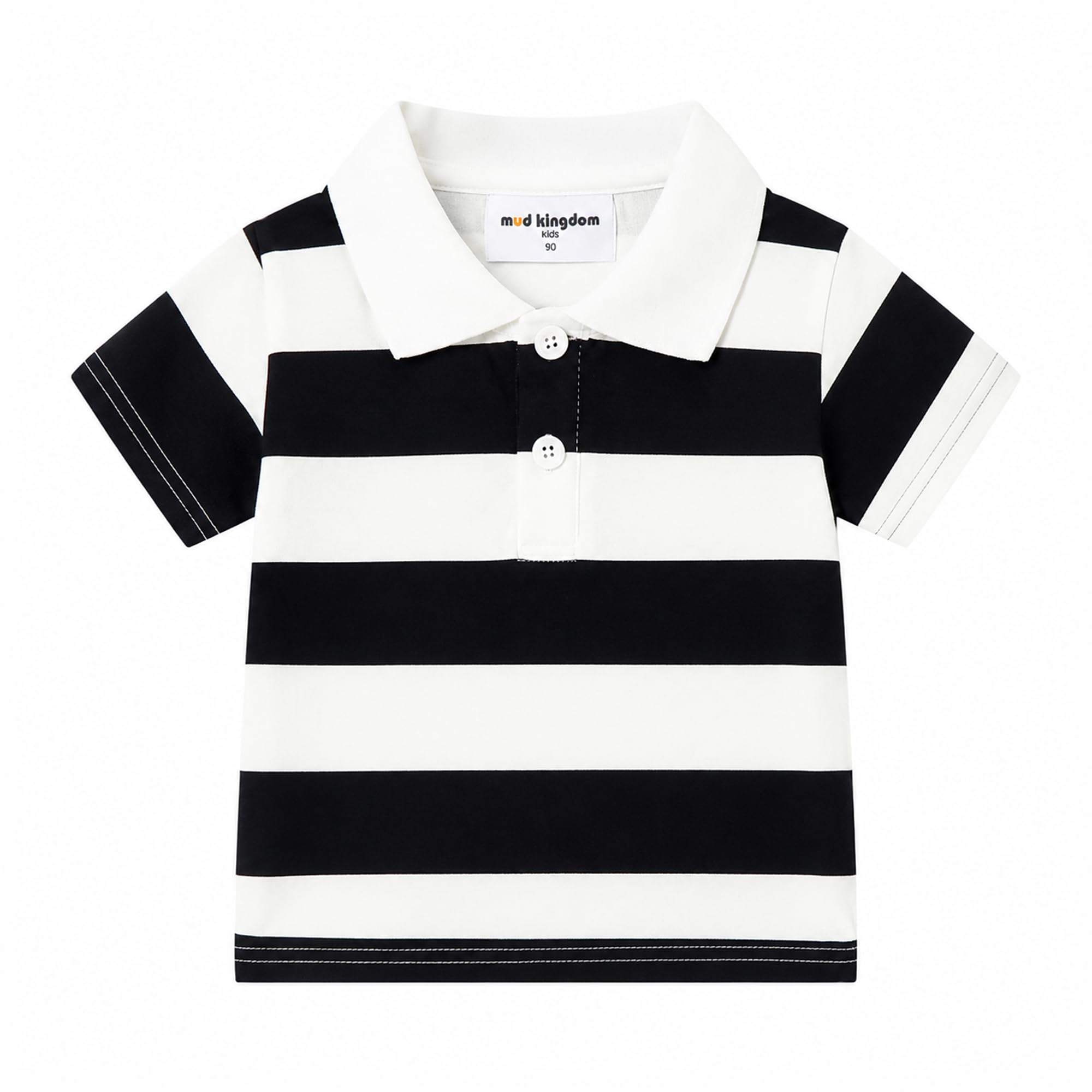 Mud Kingdom Boys Polo Shirt Short Sleeve School Uniform Pique Polo Summer