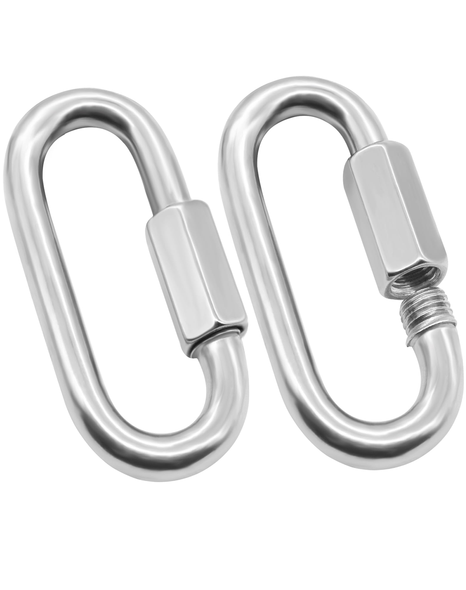 Heavy Duty Carabiner Chain Links - 1500LB Capacity -9 Heavy Duty Carabiner Chain Links - 1500LB Capacity -9