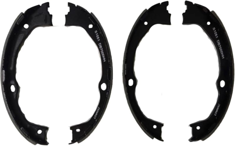 Sapatas de freio de estacionamento traseiras Bendix Premium BN1051 para modelos selecionados – Conjunto