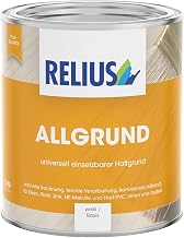Relius Allgrund - Imprimación para suelos (2,5 L, universal, para hierro, acero, zinc, metales no ferrosos, PVC duro, madera), color verde