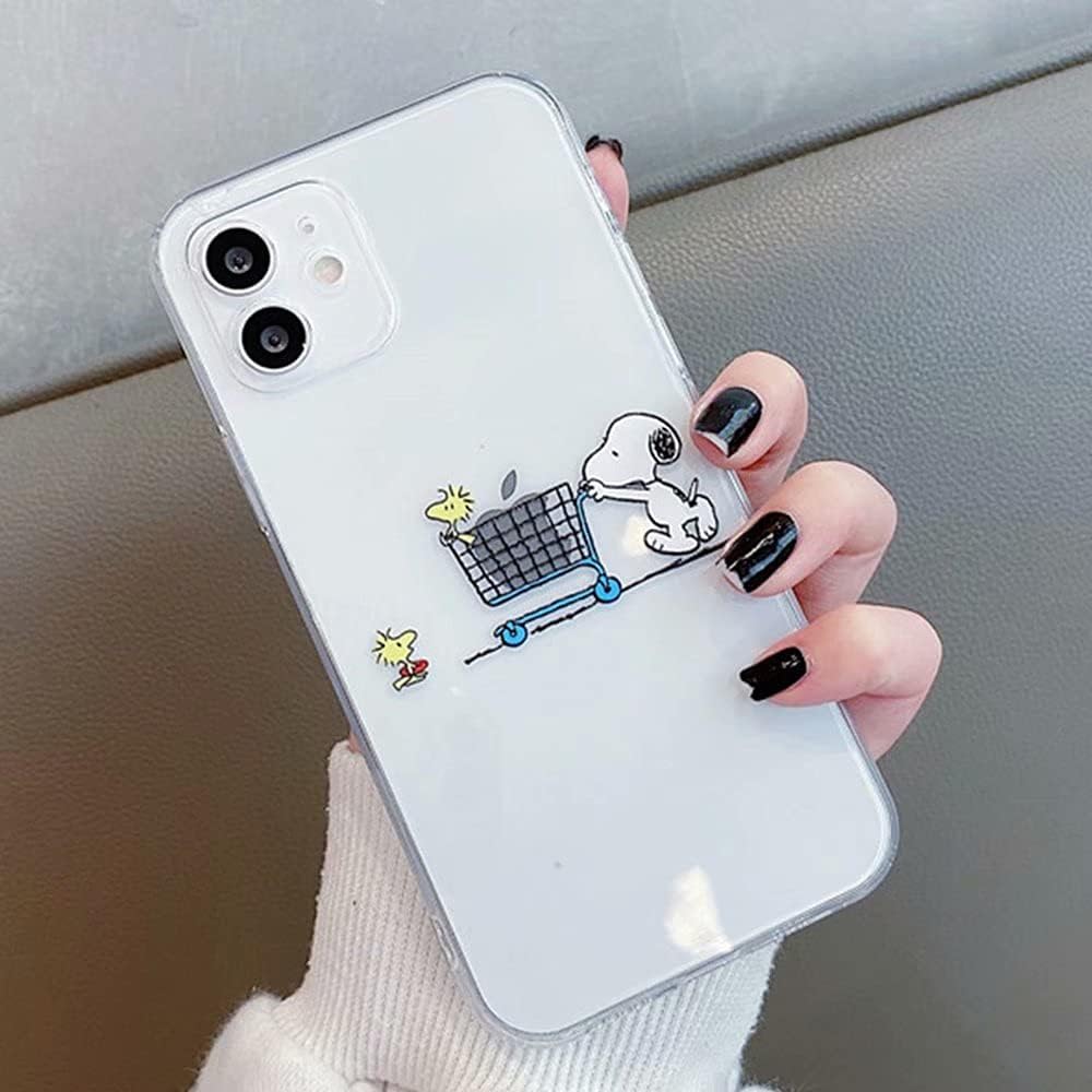 スヌーピー Iphonex Xs 用 ケース スマホケース アイフォンx Tpu クリアケース レンズ保護 透明 超軽量 速くおよび自由な ワイヤレス充電対応 全機種対応 薄型 Snoopy