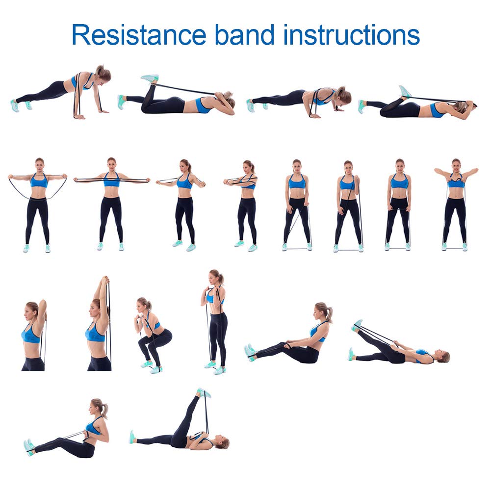 Amazon.co.jp: XIZONLIN フィットネスチューブ トレーニングチューブ