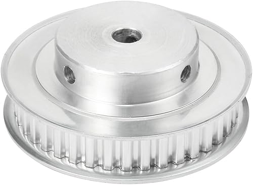 IIVVERR Aluminio XL 40 dientes 0315in agujeros correa dentada polea brida sincrónica rueda para correa de 0394in CNC aluminio XL 40 Dientes 0315in