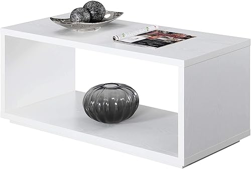 Miniatura 4 de Convenience Concepts Northfield - Mesa de centro Admiral, color blanco