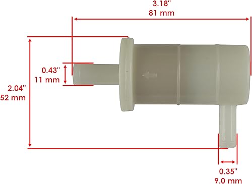 Miniatura 2 de Caltric Filtro de combustible compatible con Kawasaki Ninja ZX-6R ZX6R ZX600 ZX 600 1998 1999 2000 2001