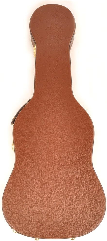 Douglas EGC-450 ST Brown/Gold Guitar Case for Fender Stratocaster Telecaster Strat Tele Rickenbacker 610, 620, 660 Epiphone Coronet and Wilshire