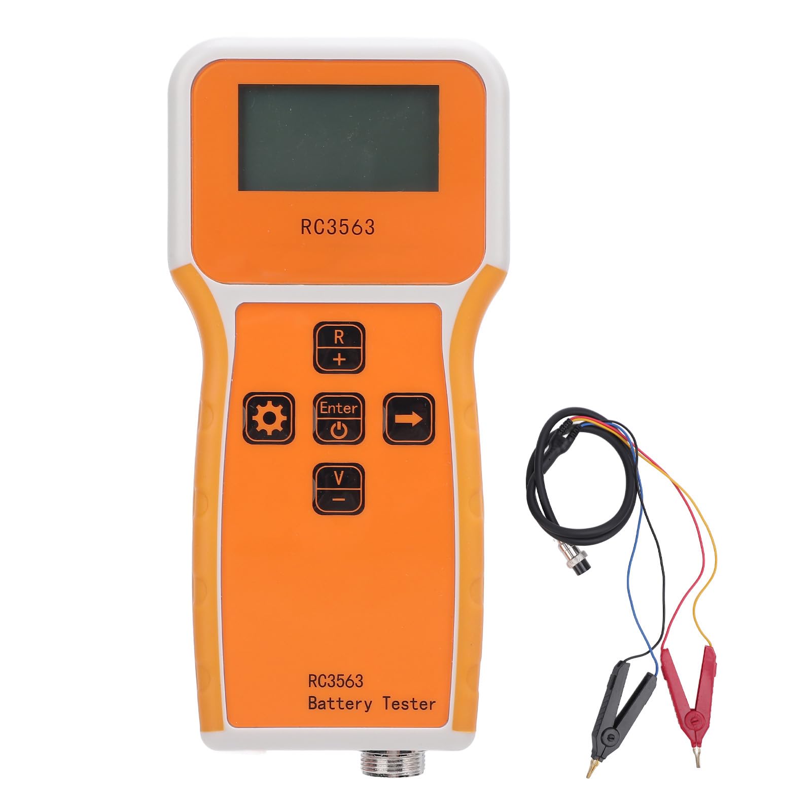 Bewinner Tester di Tensione e Resistenza Interna Batteria Portatile, 200Ω 100 V CC, Display Digitale Ad Alta Precisione, Misuratore di Impedenza CA Condensatore e Resistore, per Batterie LiFePO4 e