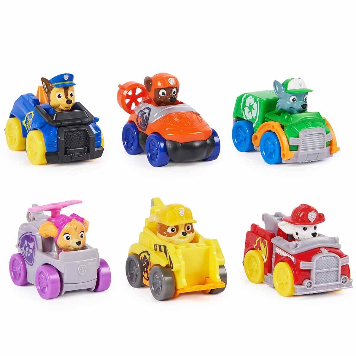 Paw Patrol: Pup Squad Racers, 6-Piece Vehicle Gift Set, Kids’ Toys for Boys & Girls Aged 3 and Up