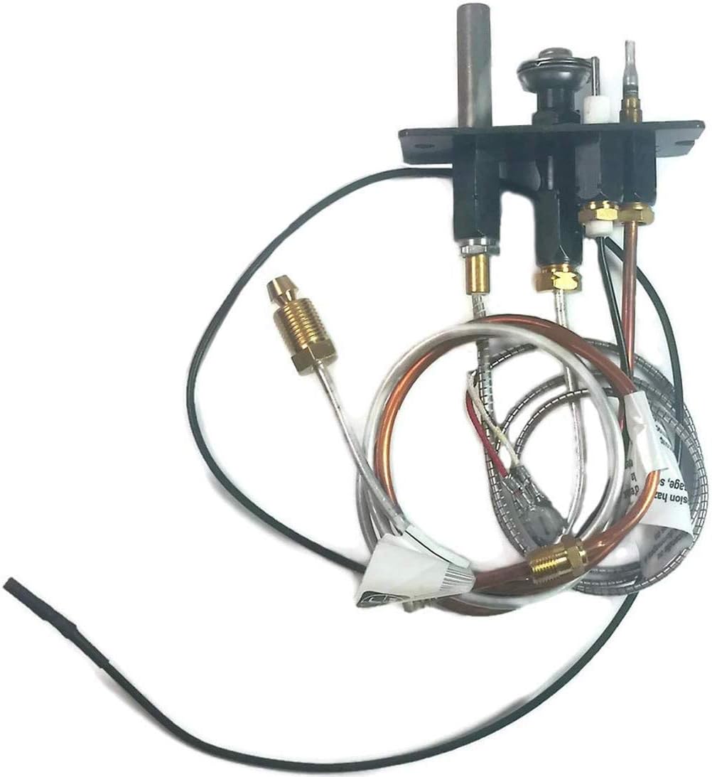 HHT - Hearth and Home Technologies, Inc. Natural Gas 3-Way Pilot Assembly for HHT/Majestic/Monessen Fireplaces and Stoves - Replaces 10002264
