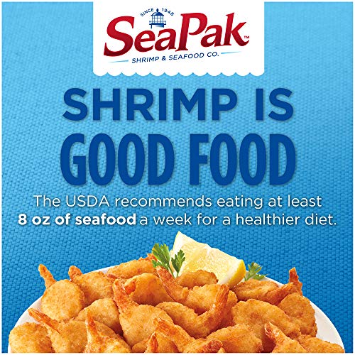 Seapak Jumbo Butterfly Shrimp With Oven Crispy Breading, Delicious Seafood, Frozen, 9 Oz #TOP3