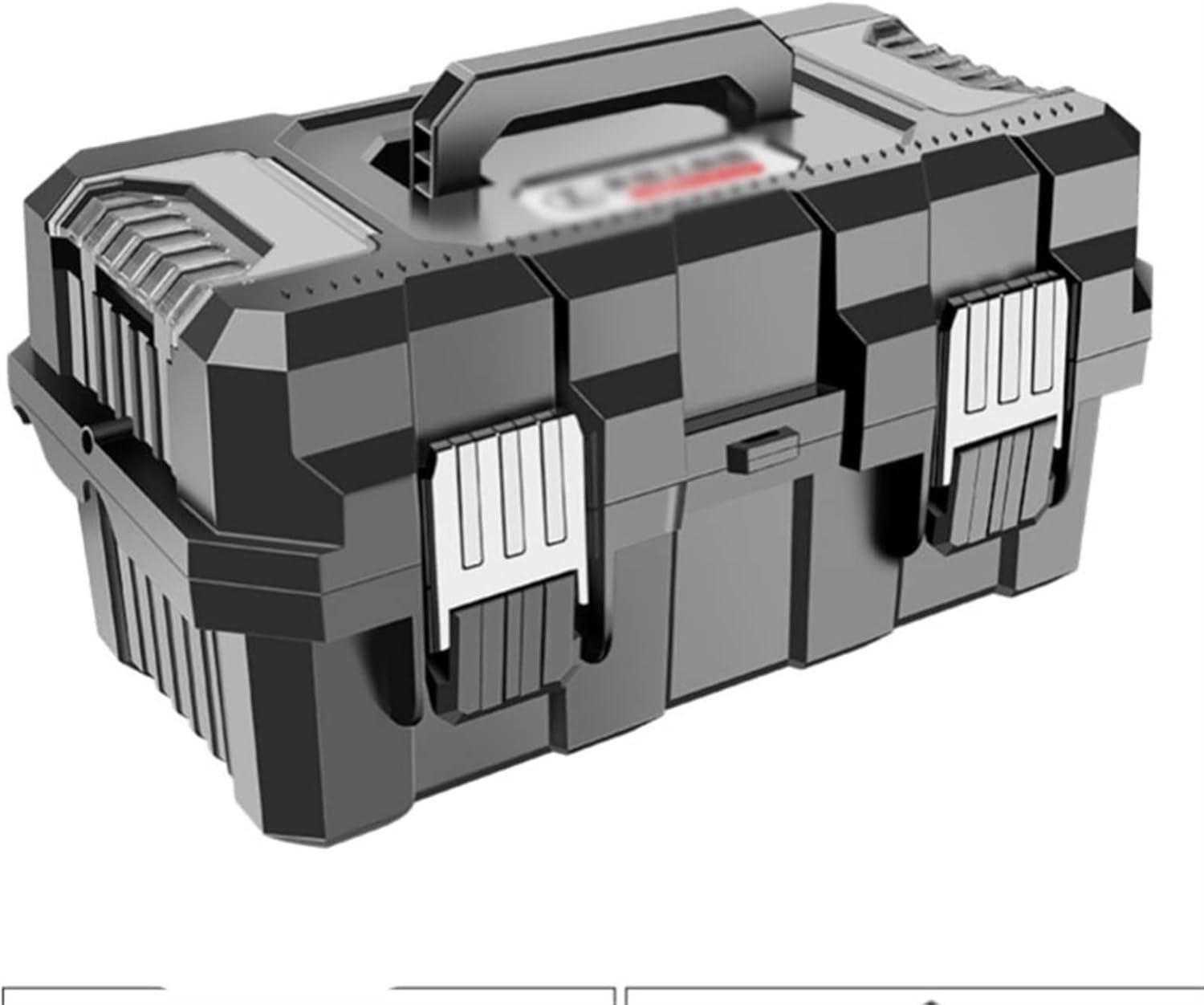 Amazon.co.jp パーツオーガナイザー 家庭用プラスチック工具箱、3段多機能収納ポータブル工具箱収納ボックス、自動車修理用