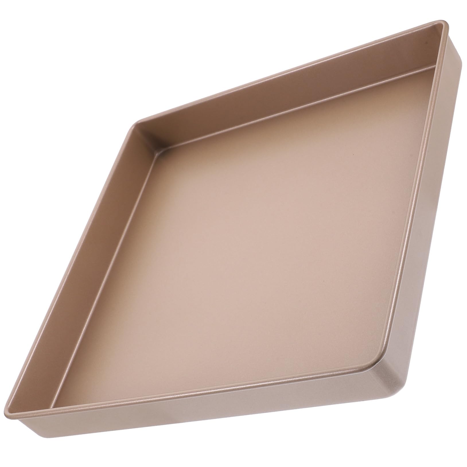 Zerodeko Backblech für Backofen Quadratische Kuchenform Antihaftbeschichtete Backform Kleine Bratform Ofenform aus Kohlenstoffstahl