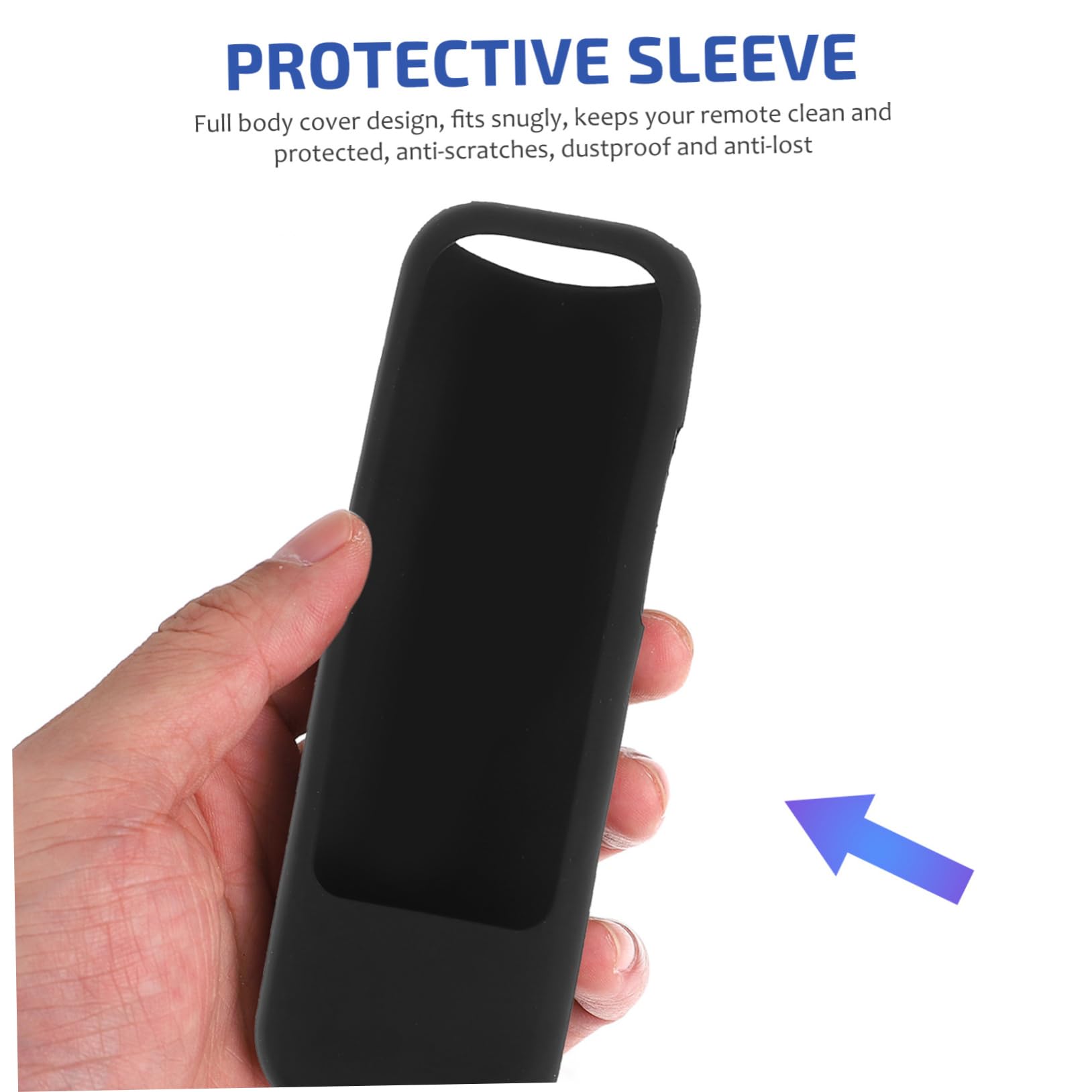 2pezzi Custodia Per Telecomando in Silicone Protettivo Antiurto Da Apertura Per Non Adatta Per Controller Tv