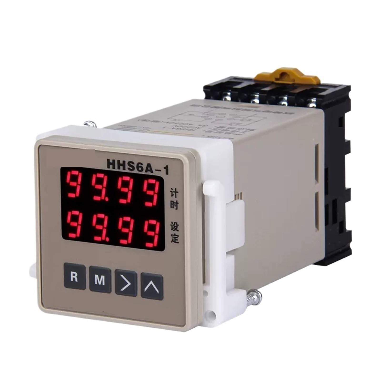 DSZUJTYROP Time Relay HHS6A HHS6A-1 HHS2 AC380V AC220V DC24V(HHS6A-1 AC220V)