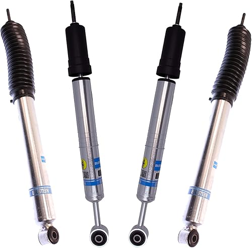 Miniatura 1 de Bilstein Serie 5100 Juego de amortiguadores delanteros y traseros para Toyota Tacoma 2005-2015 con elevación delantera de 0-2.5 pulgadas y elevación