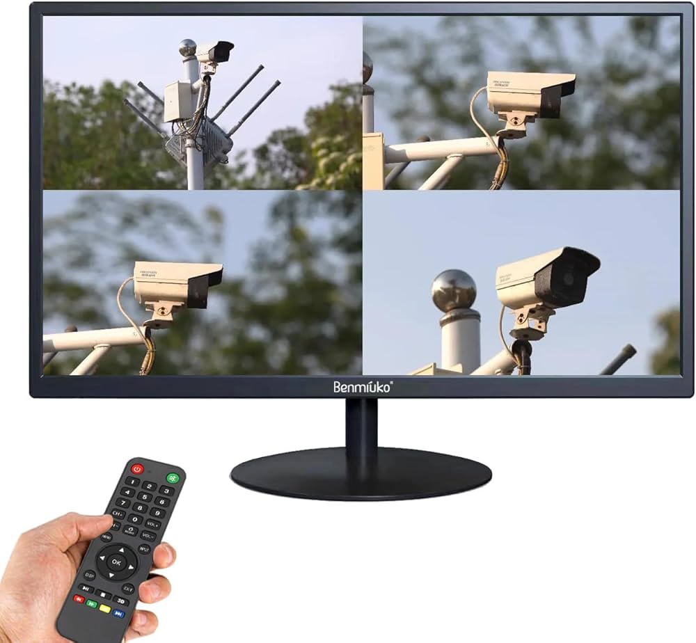 Amazon.co.jp: 19型インチ 監視モニター 防犯カメラ用モニタ 多