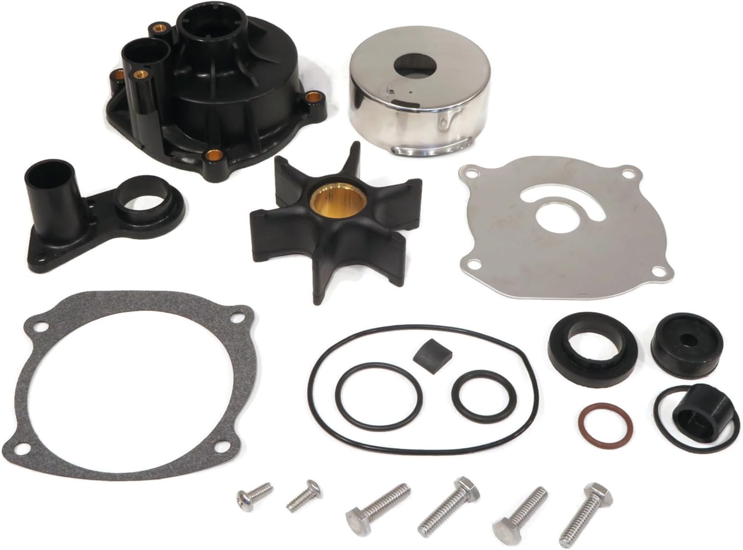 The ROP Shop Water Pump Rebuild Kit for 1982 Evinrude 140HP E140TRLCNB, E140MLCNB, E140TRXCNB