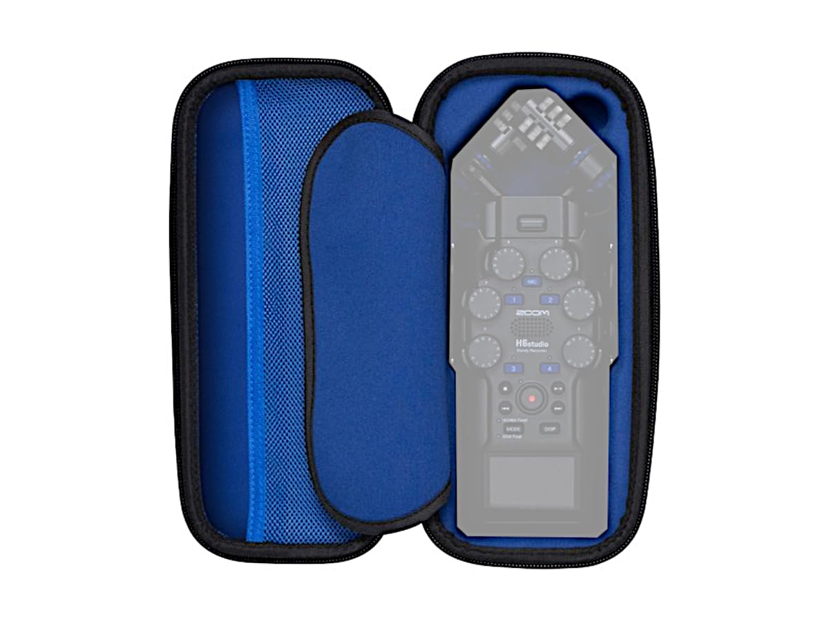 Zoom - APH-6e (versione UE), pacchetto di accessori per il registratore per cellulare H6essential, custodia, parabrezza, adattatore di alimentazione, cavo USB-C