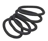 Vista 2 de Revlon Elásticos para el cabello extra gruesos, color negro, 15