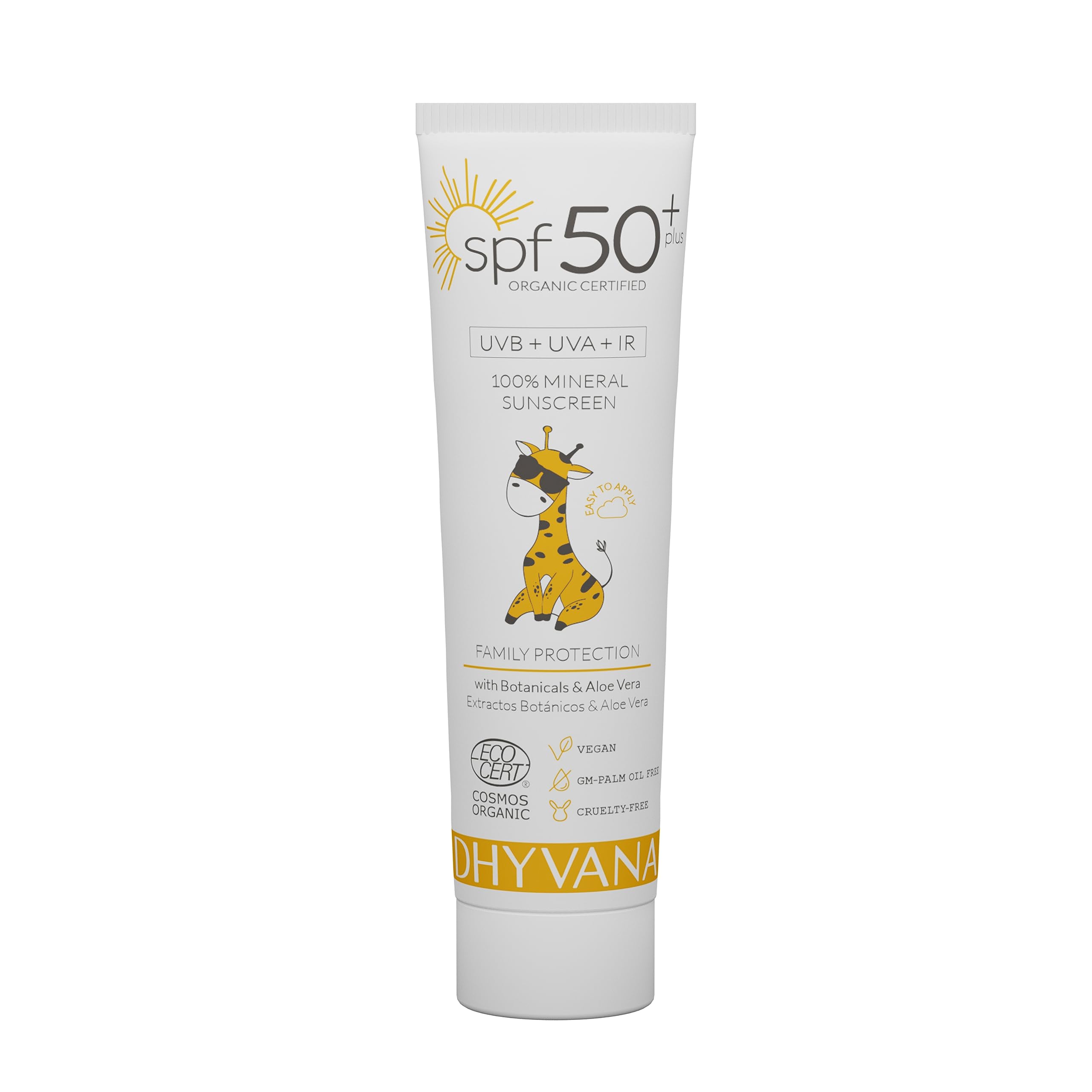 Sonnenfilter SPF50PLUS Kinder 100% Mineral und Natur.