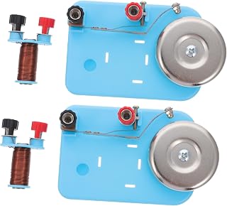 2pcs Physics Experiment Electric Bell Electromagnet Teaching Instrument for Junior Students