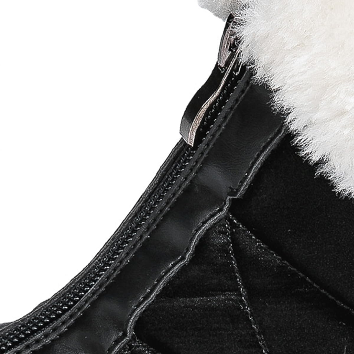 Women's Winter Snow Boots, Waterproof Warm Faux Fur Lined Insulated Lightweight Comfortable Casual Non-Slip Mid-Calf Booties for Outdoor Walking