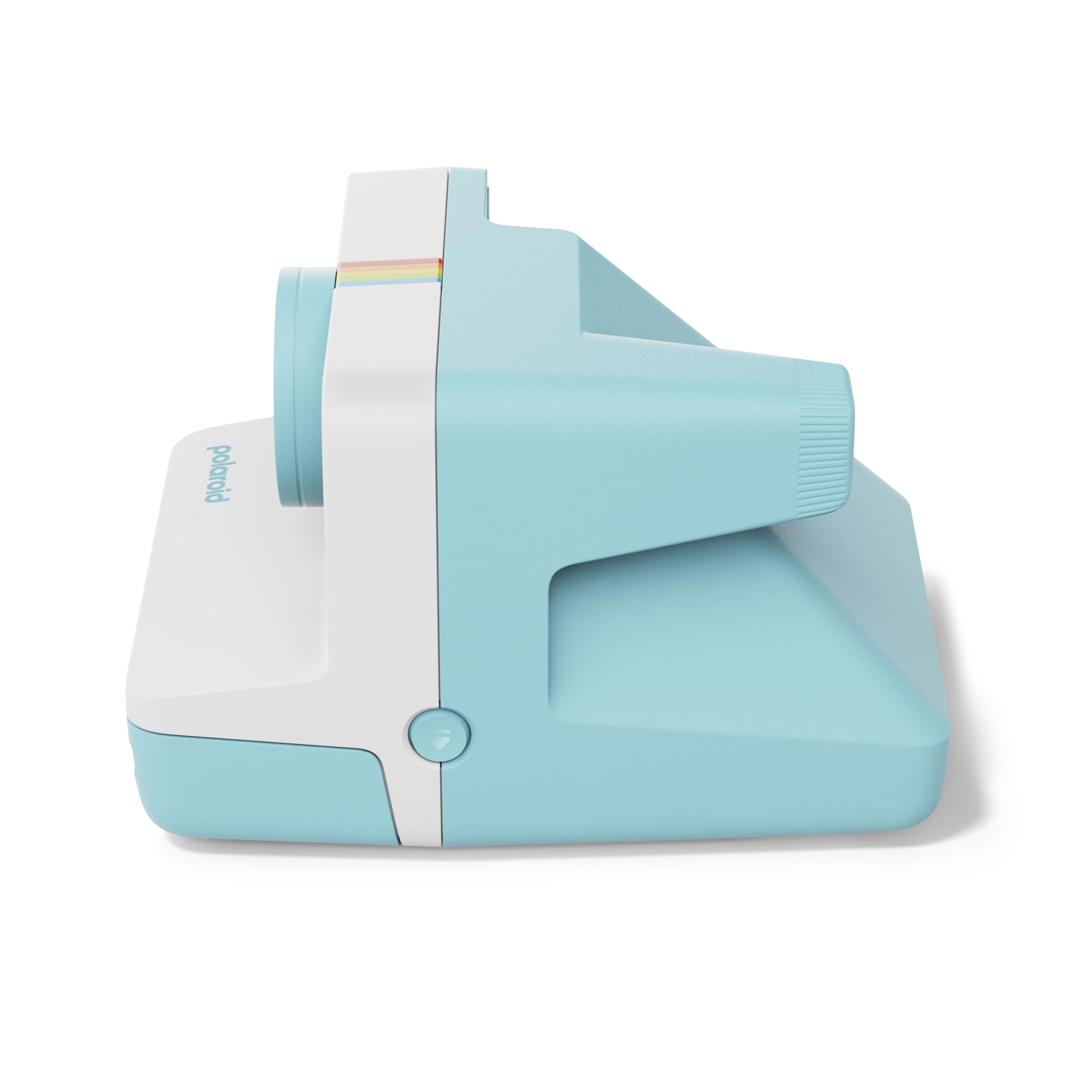 Polaroid Now 3rd Generation I-Type Instant Camera + Film Bundle - Now Black Camera + 16 Color Photos (6560): Camera + Film Artic Blue