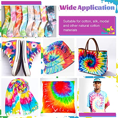 Htvront SG-ZR-0016-US Tie Dye Kit For Large Groups - 20 Colors With Extra Large 120 Ml Pre-Filled Bottles Tye Dye Kit thumb #2