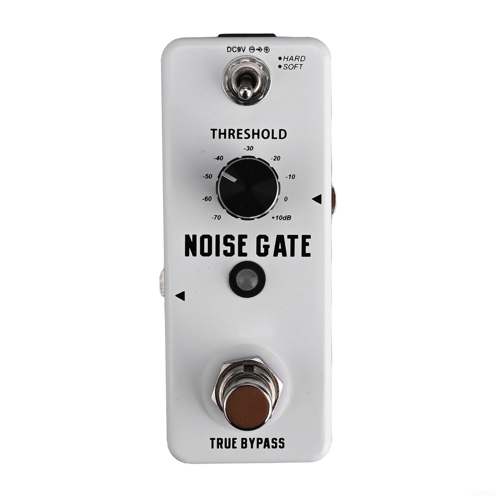 Oniissy LEF-319 Guitar Noise Gate Pedal Noise Killer für E-Gitarre mit harten weichen Modi Geräuschunterdrückungseffekte Einstellbare Rauschunterdrückung für ernsthafte Musiker
