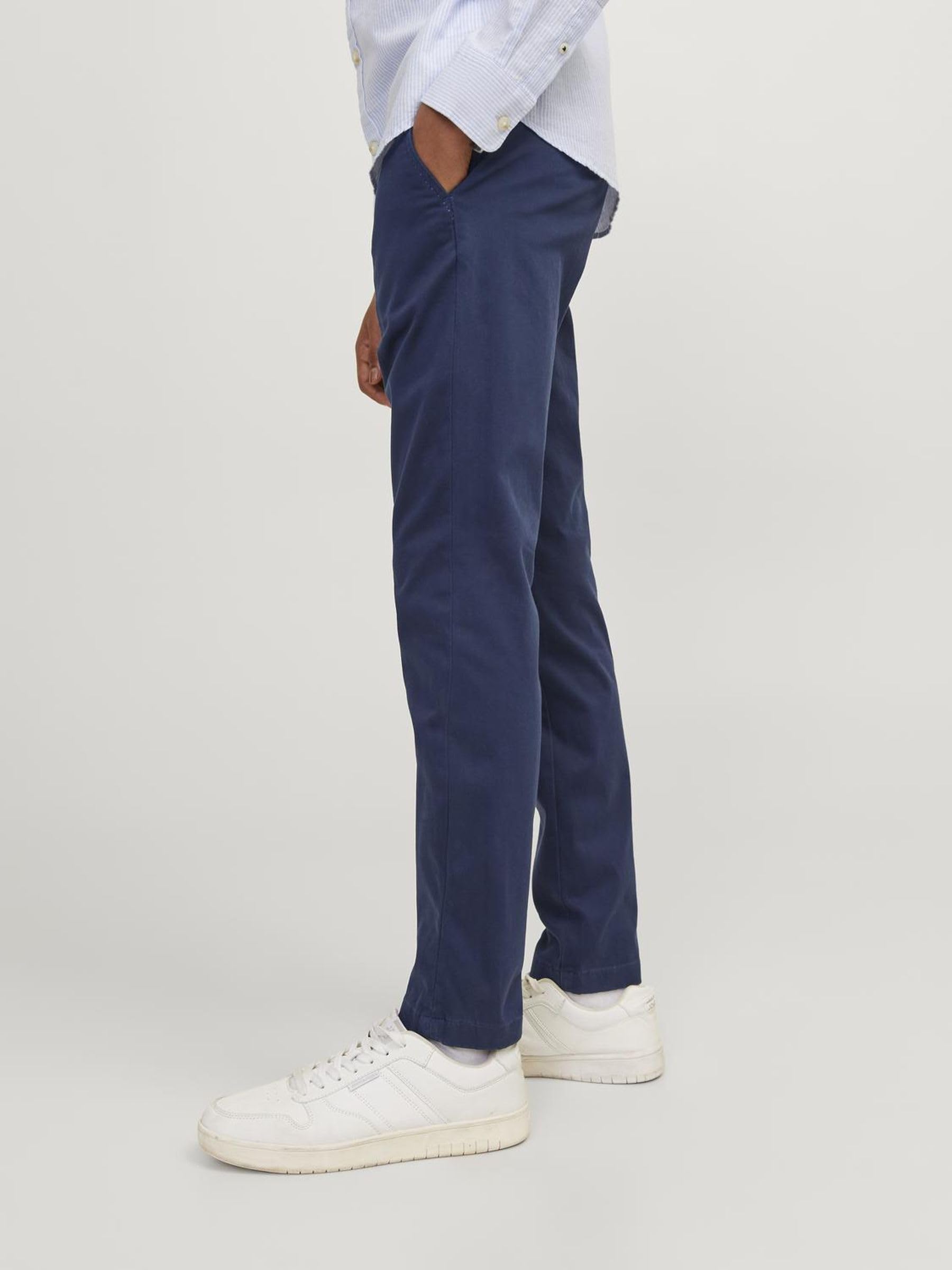 Jack & Jones Jpstmarco Jjbowie Sa Beige Noos JNR - Pantalon - Hose - Garçon