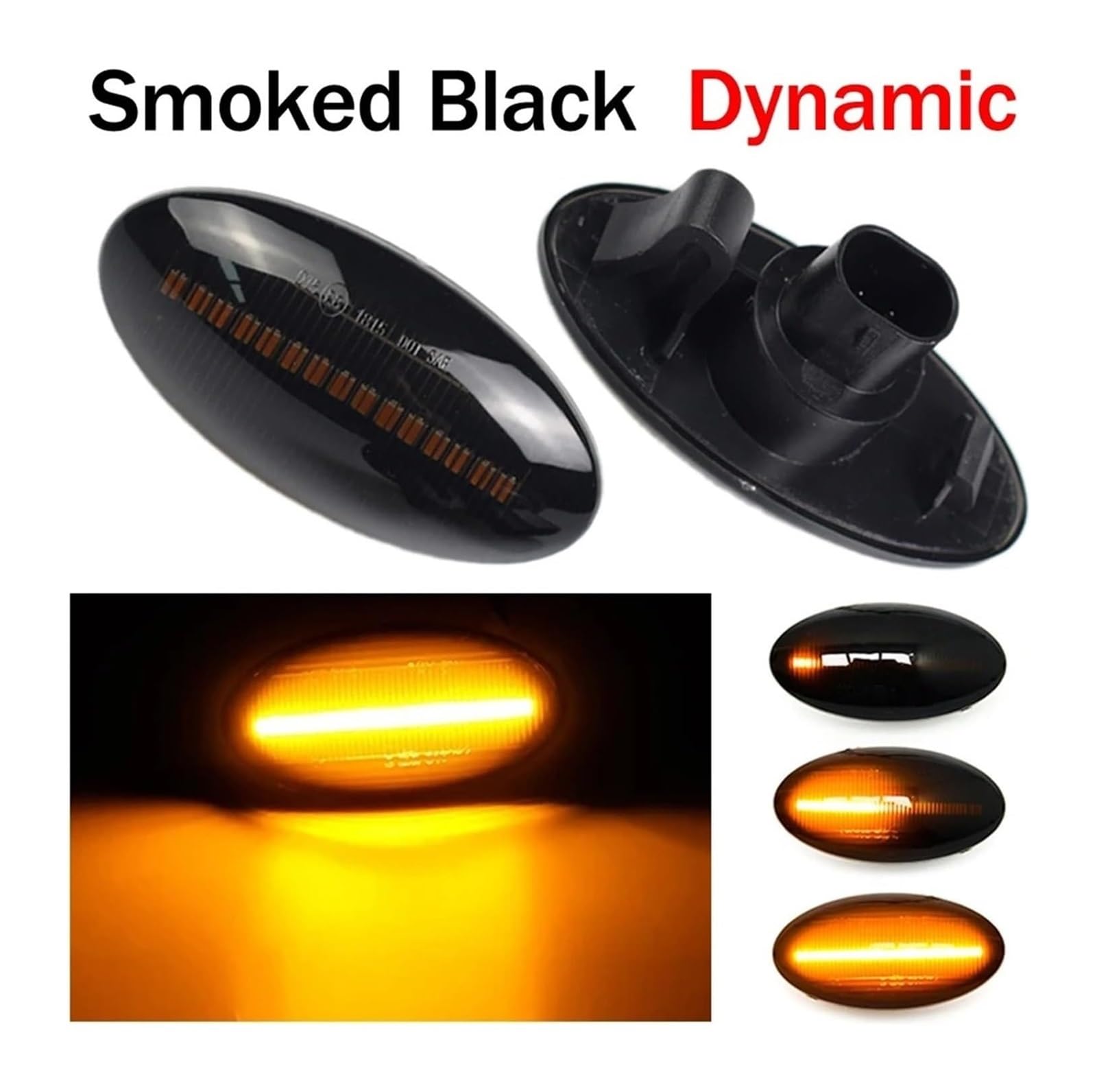 Clignotant Rétroviseur Pour Suz&uki APV Pour Grand Pour Vitara Pour Arena Pour Ignis Pour Jimny 2005-2024 2 Pièces LED Feux Voiture Clignotants Rétroviseur Latéral